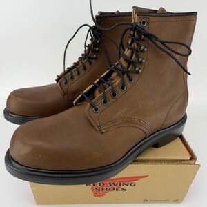 Red Wing 953 Supersole 8" Soft Toe Boot Mens 12EE NIB